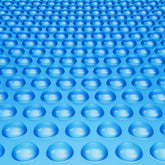 Solar Pool Cover 24 x 12 ft Rectangle Solar Blanket for Inground and Above Ground Swimming Pools 8 mil Blue